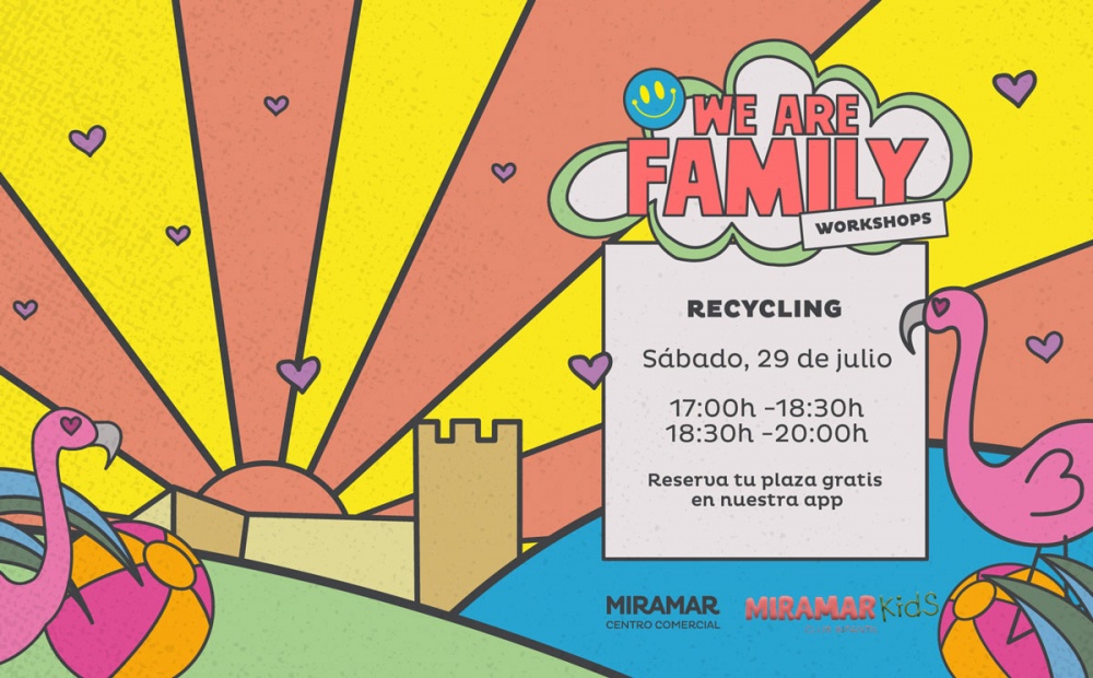 WE ARE FAMILY WORKSHOPS - RECYCLING